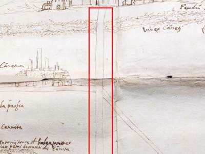 Molto precisa si rivela anche la descrizione della fitta rete stradale che si diramava sul territorio. La strada di comunicazione pi� importante risultava essere la Acquaviva-Bari (attuali sp. 83 e sp. 70) definita �via carrara�
